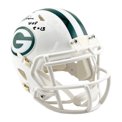 Dave Robinson Signed HOF 2013 Inscription Green Bay Packers 2024 Speed Mini Football Helmet (JSA)