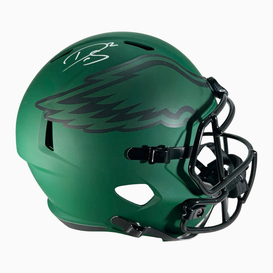 Darius Slay Signed Philadelphia Eagles Rave Full-Size Replica Football Helmet (Beckett)