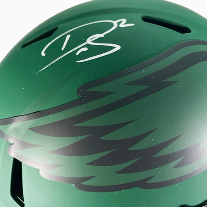 Darius Slay Signed Philadelphia Eagles Rave Full-Size Replica Football Helmet (Beckett)