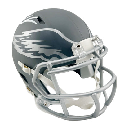 Darius Slay Signed Philadelphia Eagles Slate Alternate Speed Mini Football Helmet (Beckett)