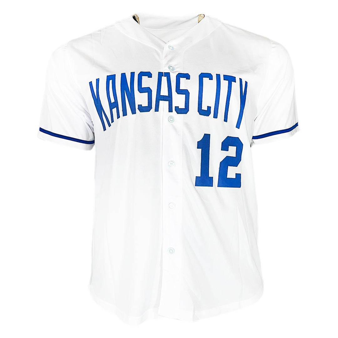 Jorge Soler Signed Kansas City White Baseball Jersey (Beckett)