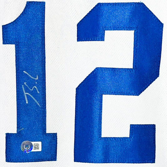 Jorge Soler Signed Kansas City White Baseball Jersey (Beckett)