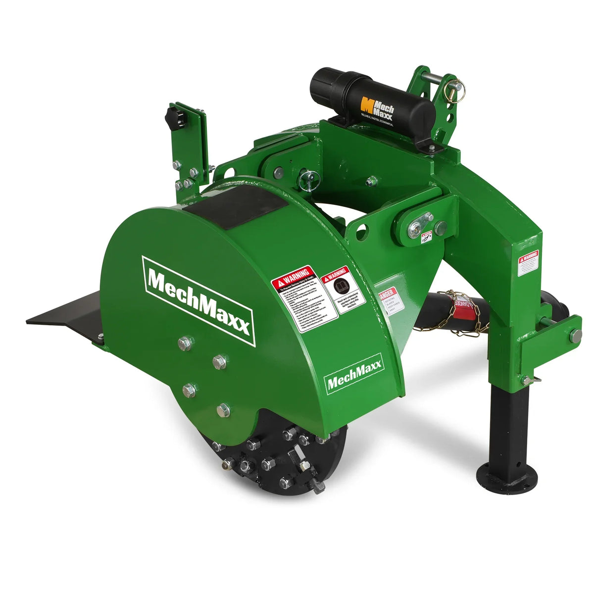 3-Point Hitch PTO Stump Grinder with 34 Carbide Teeth (PTO Shaft Included with Slip Clutch),  for 15-45HP Tractor; SG24