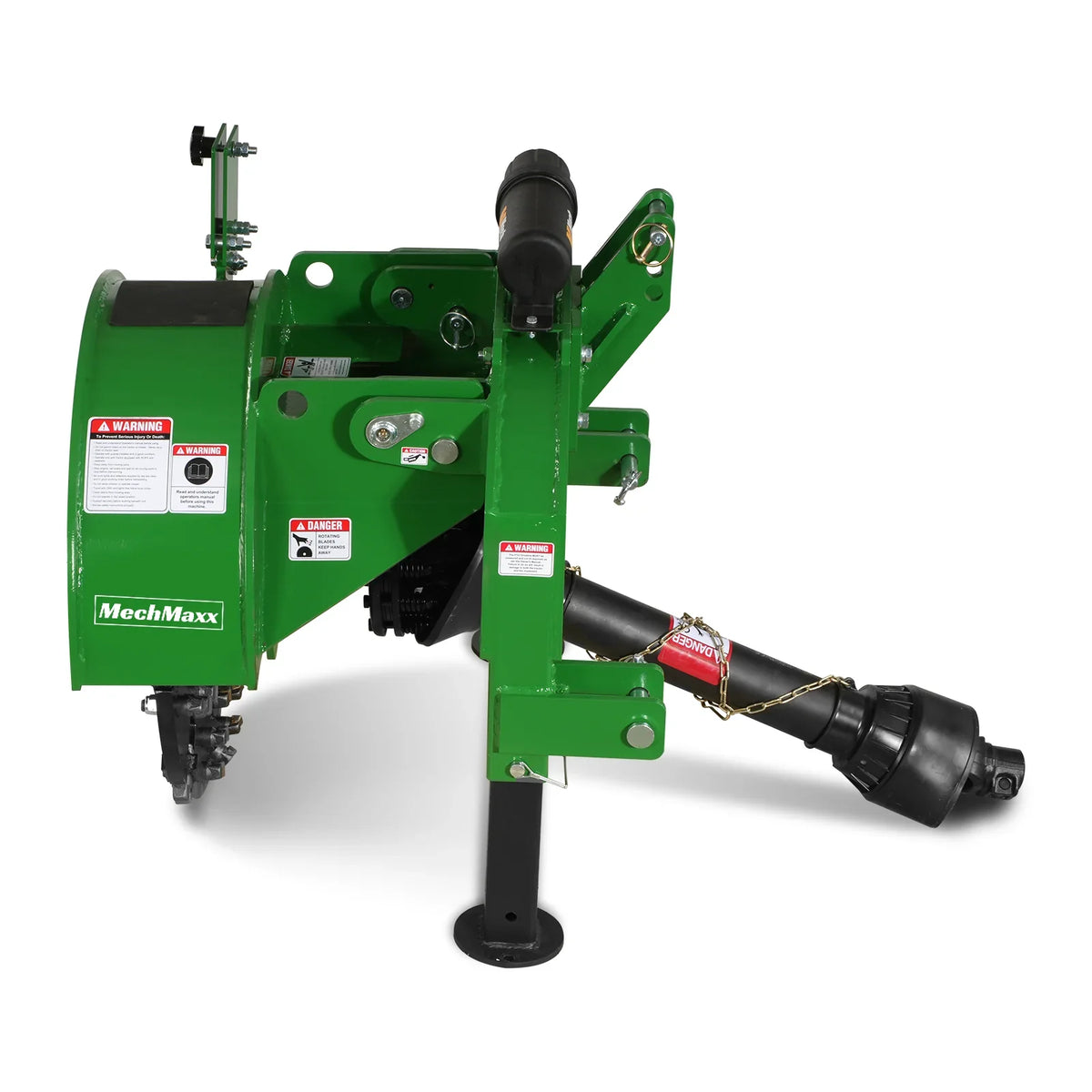 3-Point Hitch PTO Stump Grinder with 34 Carbide Teeth (PTO Shaft Included with Slip Clutch),  for 15-45HP Tractor; SG24