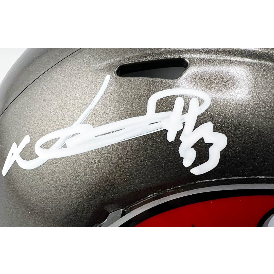 Ndamukong Suh Signed Tampa Bay Buccaneers Speed Mini Football Helmet (Beckett)