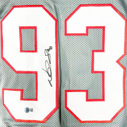 Ndamukong Suh Signed Tampa Bay Grey Football Jersey (Beckett)