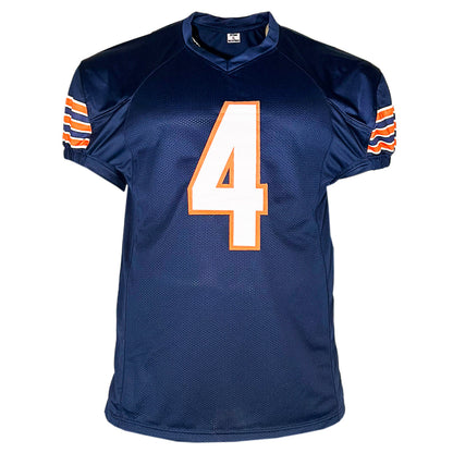 D'Andre Swift Signed Chicago Navy Game Style Football Jersey (JSA)