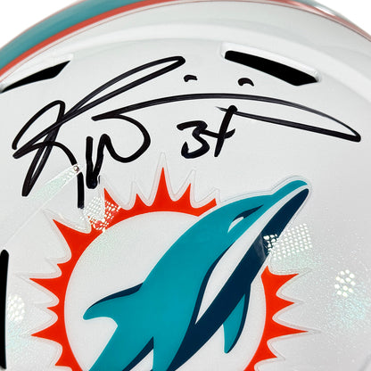 Ricky Williams Signed Miami Dolphins Speed Full-Size Replica Football Helmet (Beckett)