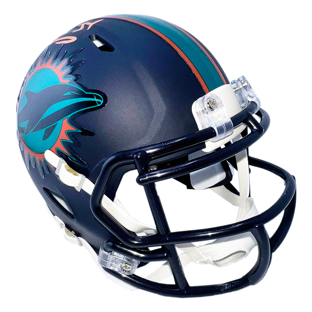 Ricky Williams Signed Miami Dolphins Rivalries Speed Mini Football Helmet (JSA)