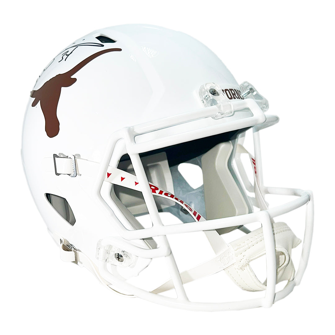 Ricky Williams Signed Texas Longhorns Speed Full-Size Replica Football Helmet (JSA)