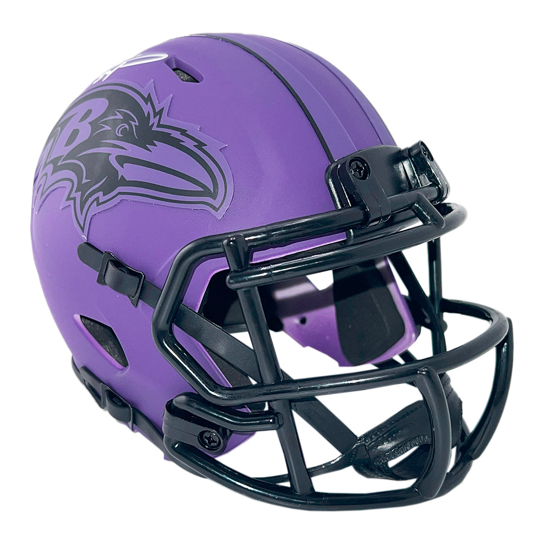 Ricky Williams Signed Baltimore Ravens Rave Mini Football Helmet (JSA)