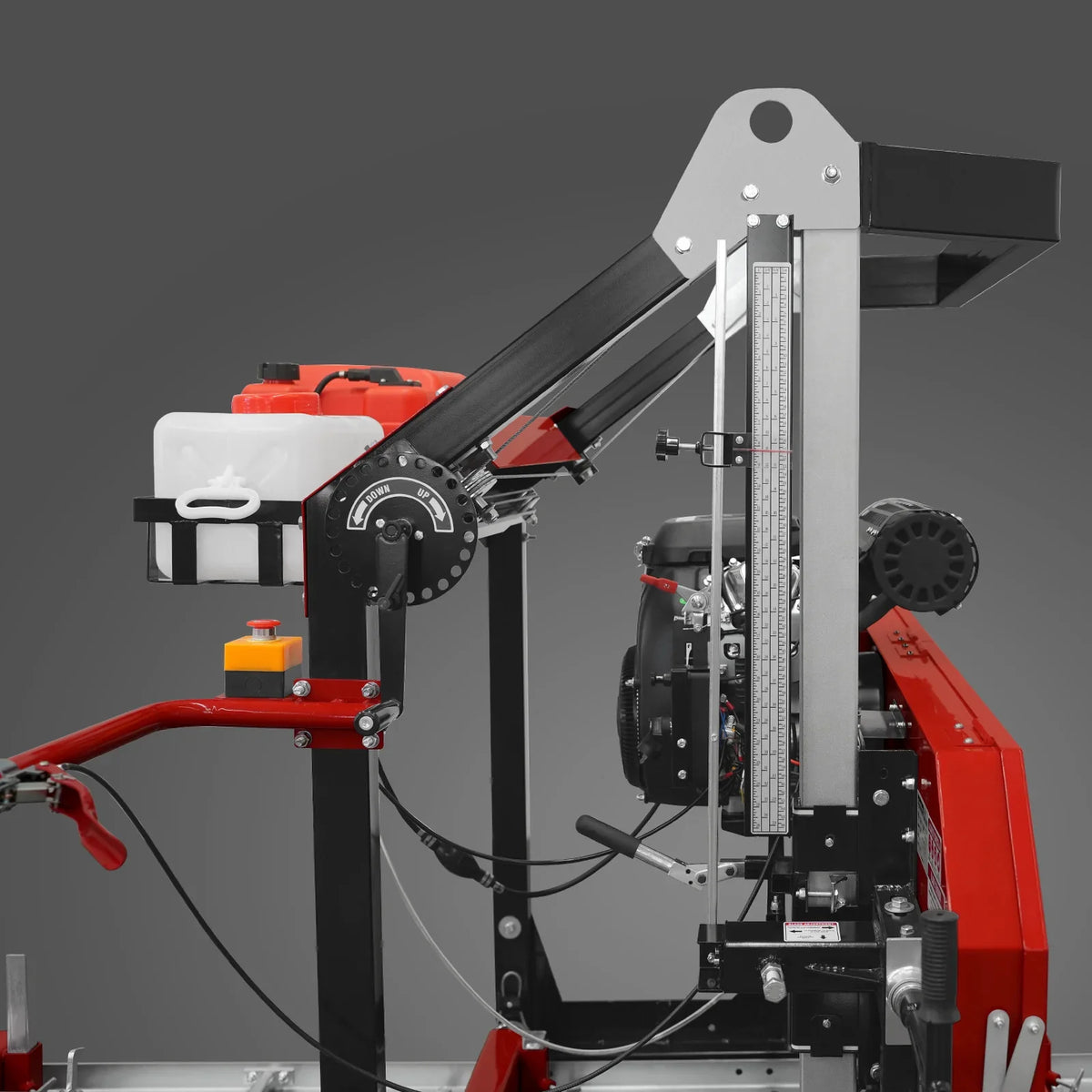 MechMaxx 36" MAX Portable Sawmill,  750cc 25HP ZONSEN V-Twin Engine,  36" Board Width,  20' Track Length ( 10 x Blades Included ) SM36MAX
