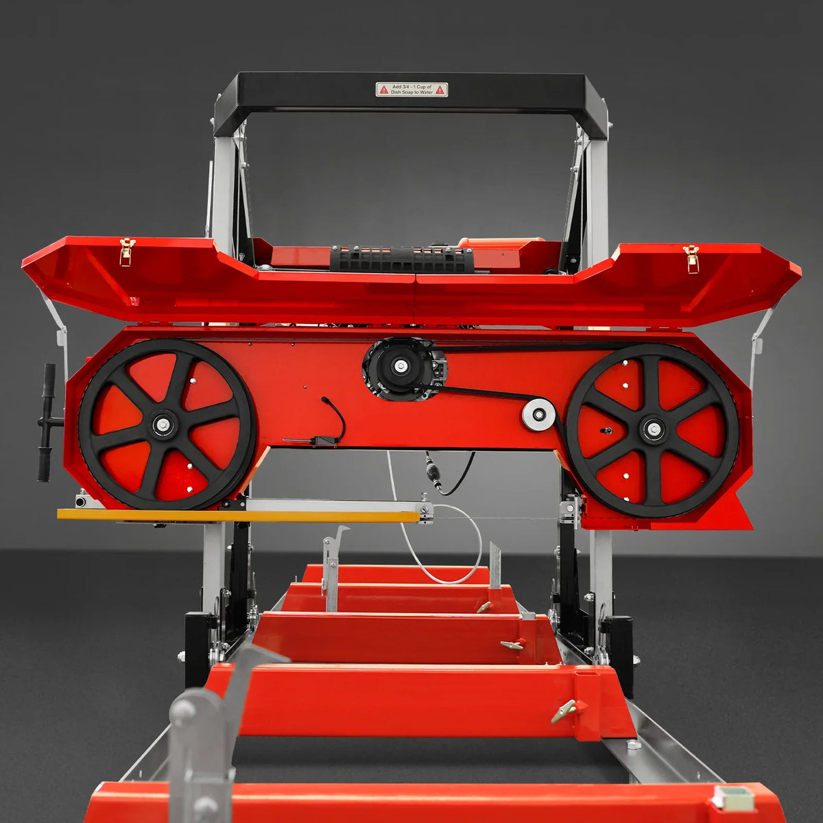 36" MAX Portable Sawmill,  25HP 750cc ZONSEN V-Twin Engine,  36" Board Width,  20' Track Length,  (10 x Blades Included),  SM-36MAX