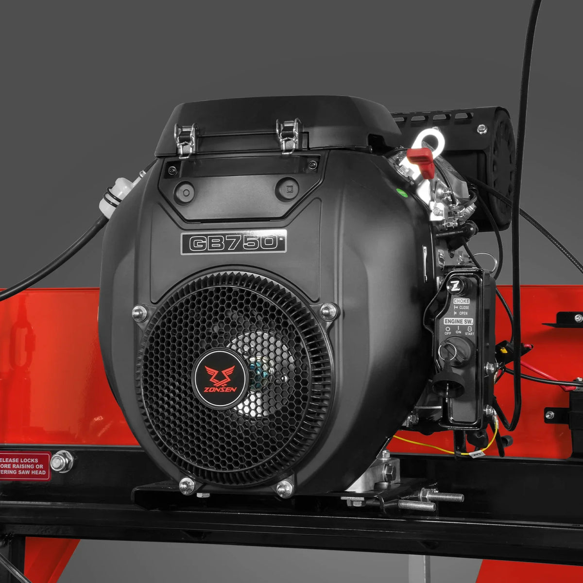 MechMaxx 36" MAX Portable Sawmill,  750cc 25HP ZONSEN V-Twin Engine,  36" Board Width,  20' Track Length,  ( 10 x Blades Included ) SM36MAX