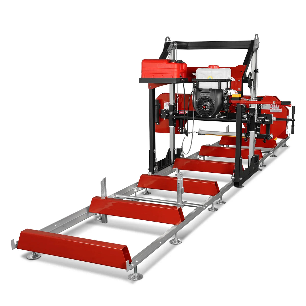 MechMaxx 36" MAX Portable Sawmill,  750cc 25HP ZONSEN V-Twin Engine,  36" Board Width,  20' Track Length,  ( 10 x Blades Included ) SM36MAX